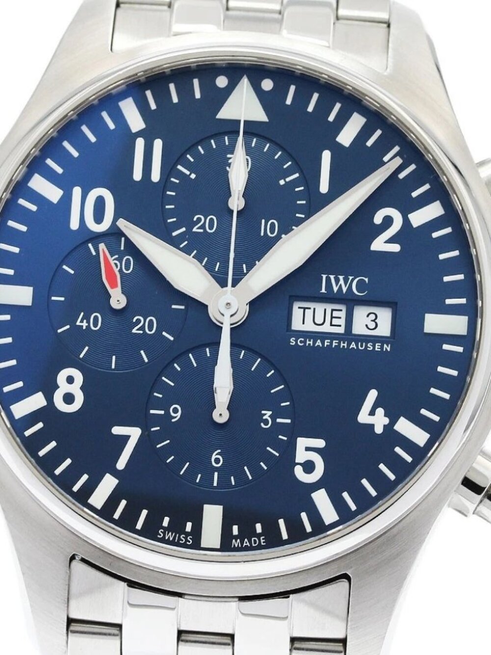 IWC SCHAFFHAUSEN Pilot's Watch Petite Prince IW377717 Automatic Men's_957901